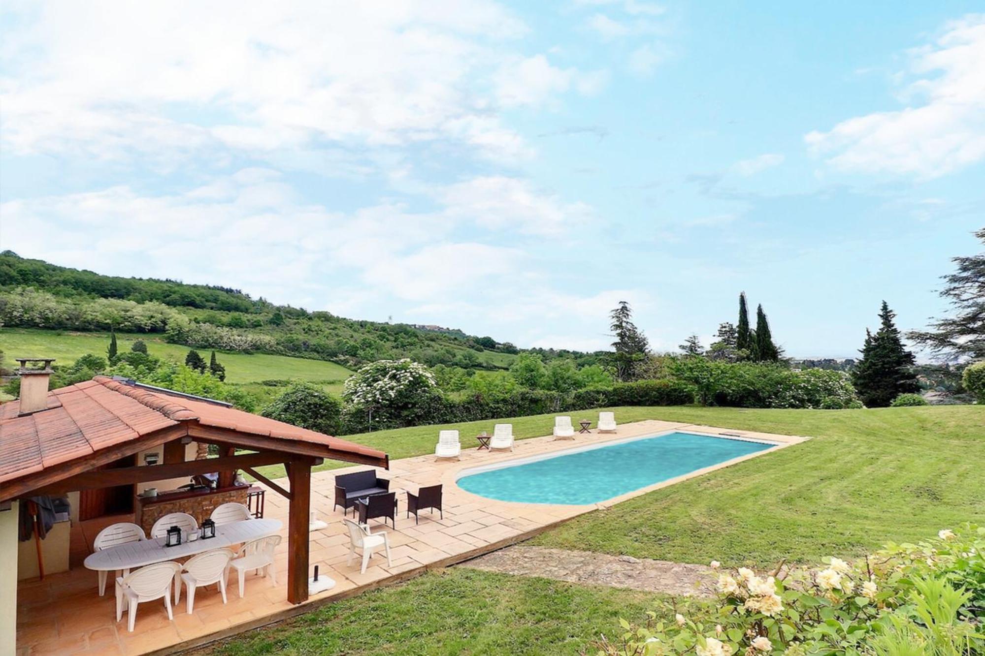 Saint-Fortunat - Authentic Home With Pool - Saint-Didier-Au-Mont-D'Or Εξωτερικό φωτογραφία